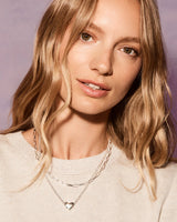 Lou Heart Charm Necklace