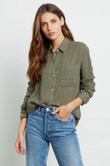 Canteen Button Down in Canteen