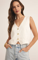 Marta Linen Vest