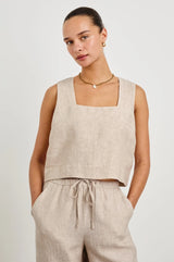 Akira Heathered Flax