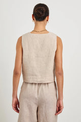Akira Heathered Flax