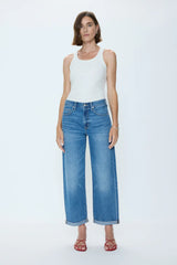 Donny Rolled Hem Boyfriend Jean