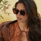 Evie Torino Tortoise + Brown