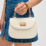 Allison Bamboo Top Handle Ivory