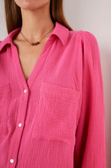 Lauren Hibiscus Top