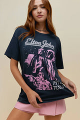 ELTON JOHN 1977 TOUR MERCH TEE