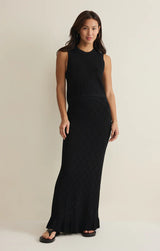 Ramona Sweater Skirt Black