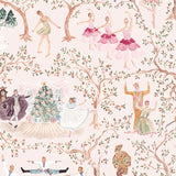 Nutcracker Toile Wrapping Paper Sheets