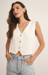 Marta Linen Vest
