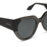 IVY BLACK WITH MATTE BLACK TIPS POLARIZED