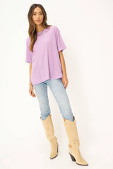 Lola Side Slit Tee