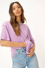 Lola Side Slit Tee