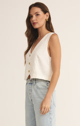 Marta Linen Vest