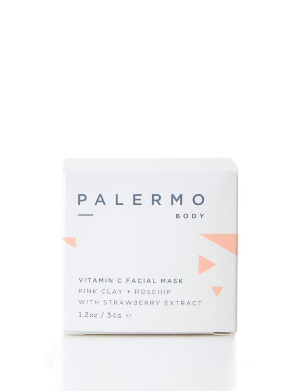 Vitamin C Facial Mask with French Pink Clay + Rosehip