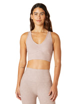 Spacedye Long Line Bra in Chai