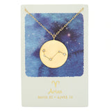 Zodiac Coin Necklace