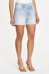 Bobbie Cross Over Denim Short