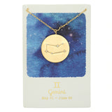 Zodiac Coin Necklace