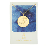 Zodiac Coin Necklace