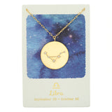 Zodiac Coin Necklace