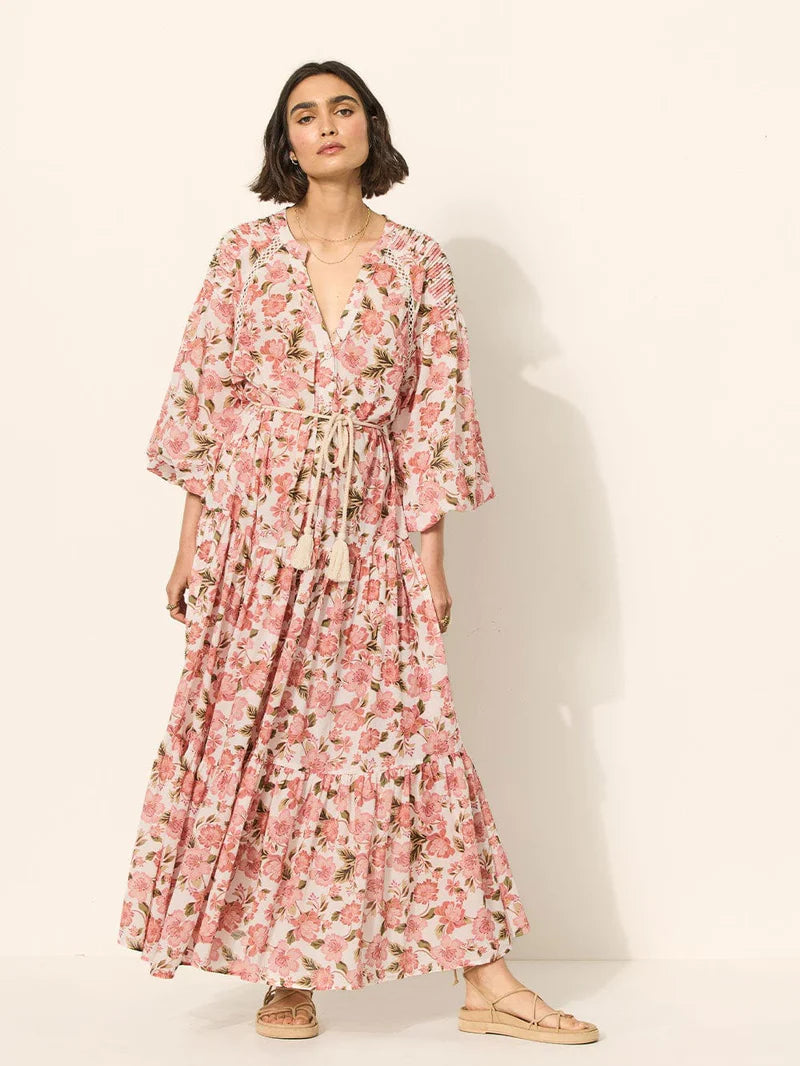 adabella floral maxi dress Ada Maxi Dress – Traveling Chic Boutique, VA