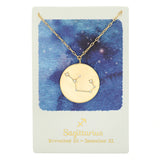 Zodiac Coin Necklace