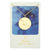 Zodiac Coin Necklace