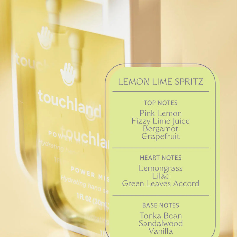 Power Mist Lemon Lime Spritz Hand Sanitizer