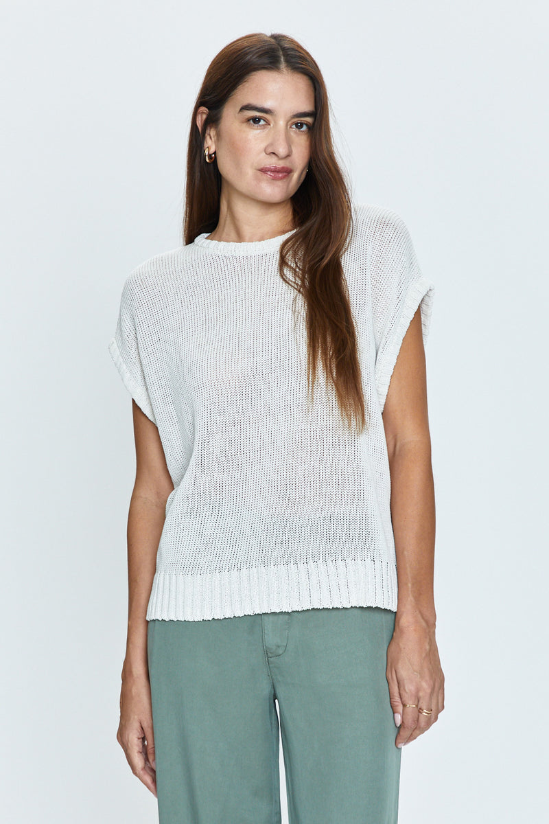 ESPERANZA OPEN KNIT SWEATER VEST