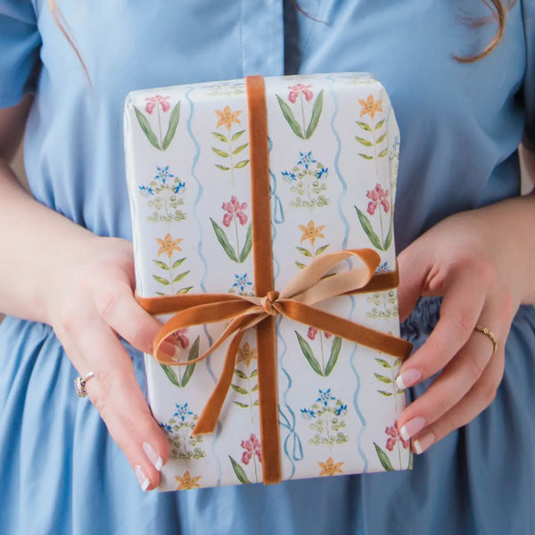 Tapestry Floral Gift Wrap
