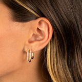 U-Shape Huggie Earring