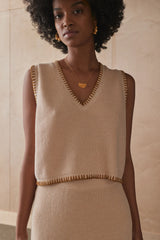 The Bronwynne Knit Vest