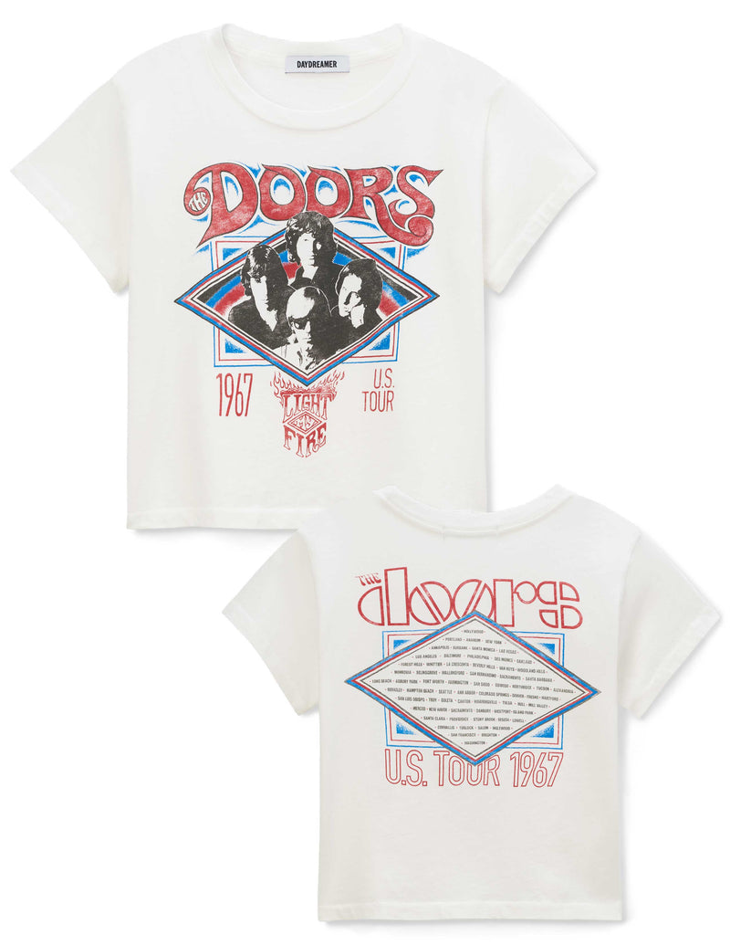 THE DOORS LIGHT MY FIRE CAMP TEE