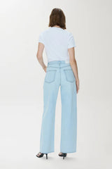 Tate High Rise Bowed Wide Leg Jean - Postcards