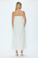 Bianca Shirred Bodice Dress