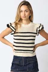 Abigail Stripe Sweater