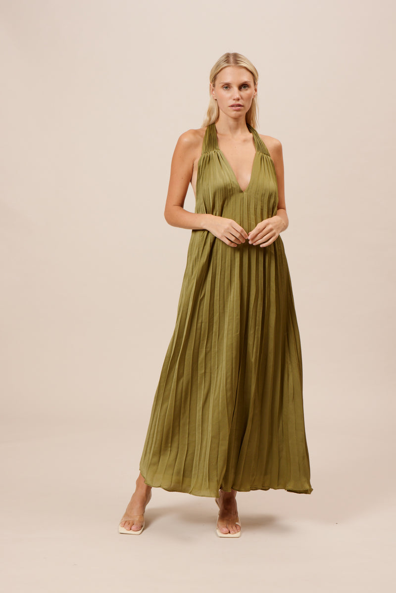 Blyth Pleated Dress