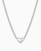 Lou Heart Charm Necklace