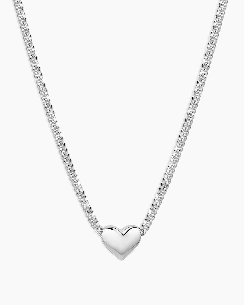 Lou Heart Charm Necklace
