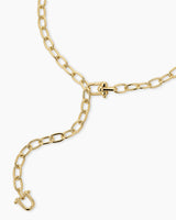 Atlas Lariat Heart Statement Charm