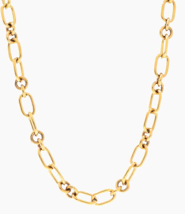 Triple Link Paperclip Necklace