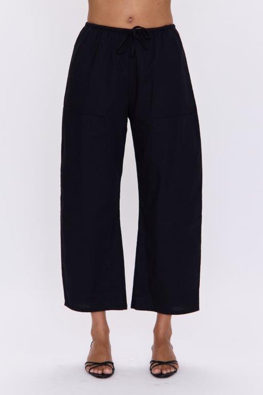 Theo Drawstring Poplin Pant