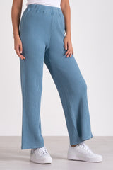 Blue Thermal Pant