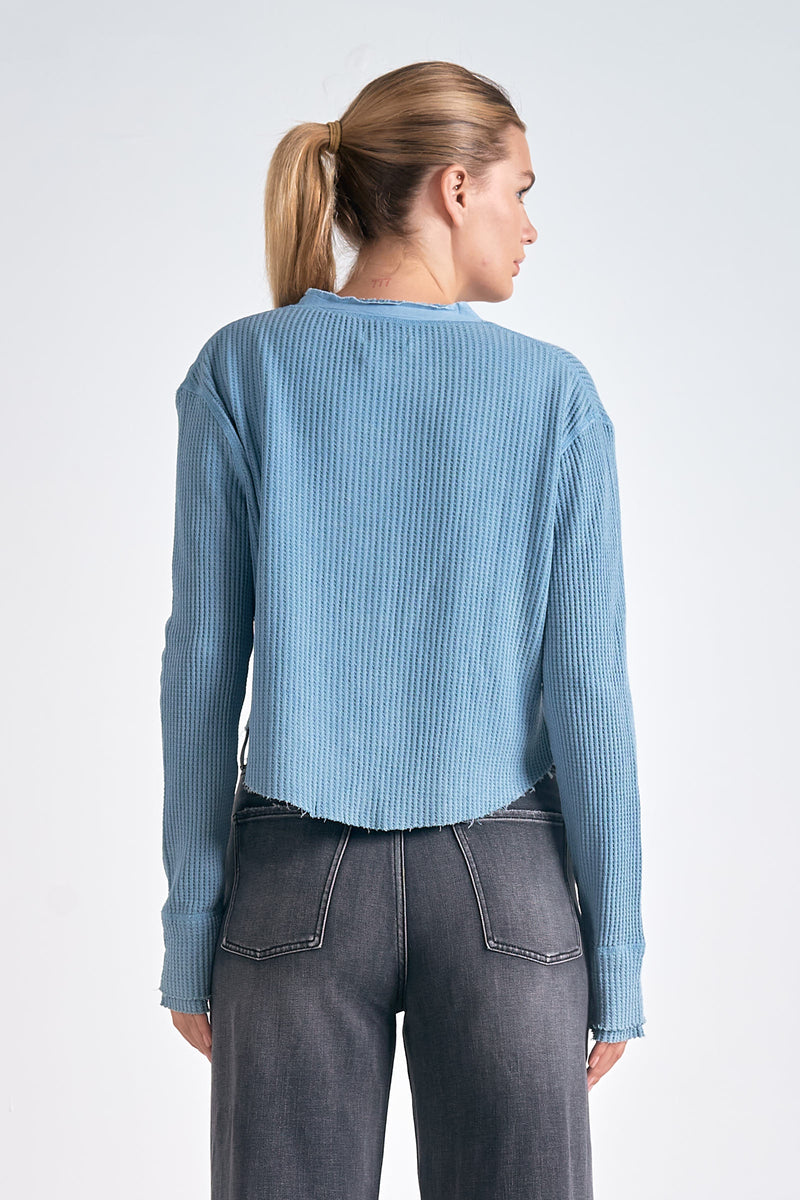 Blue Thermal Top