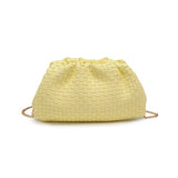 Tate Woven Frame Clutch