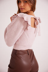 Adele Ruffled Sweater