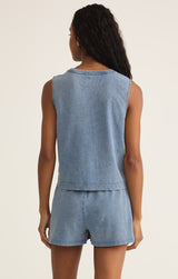 SLOANE JERSEY DENIM MUSCLE