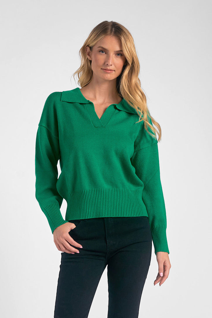 Kelly Polo Sweater