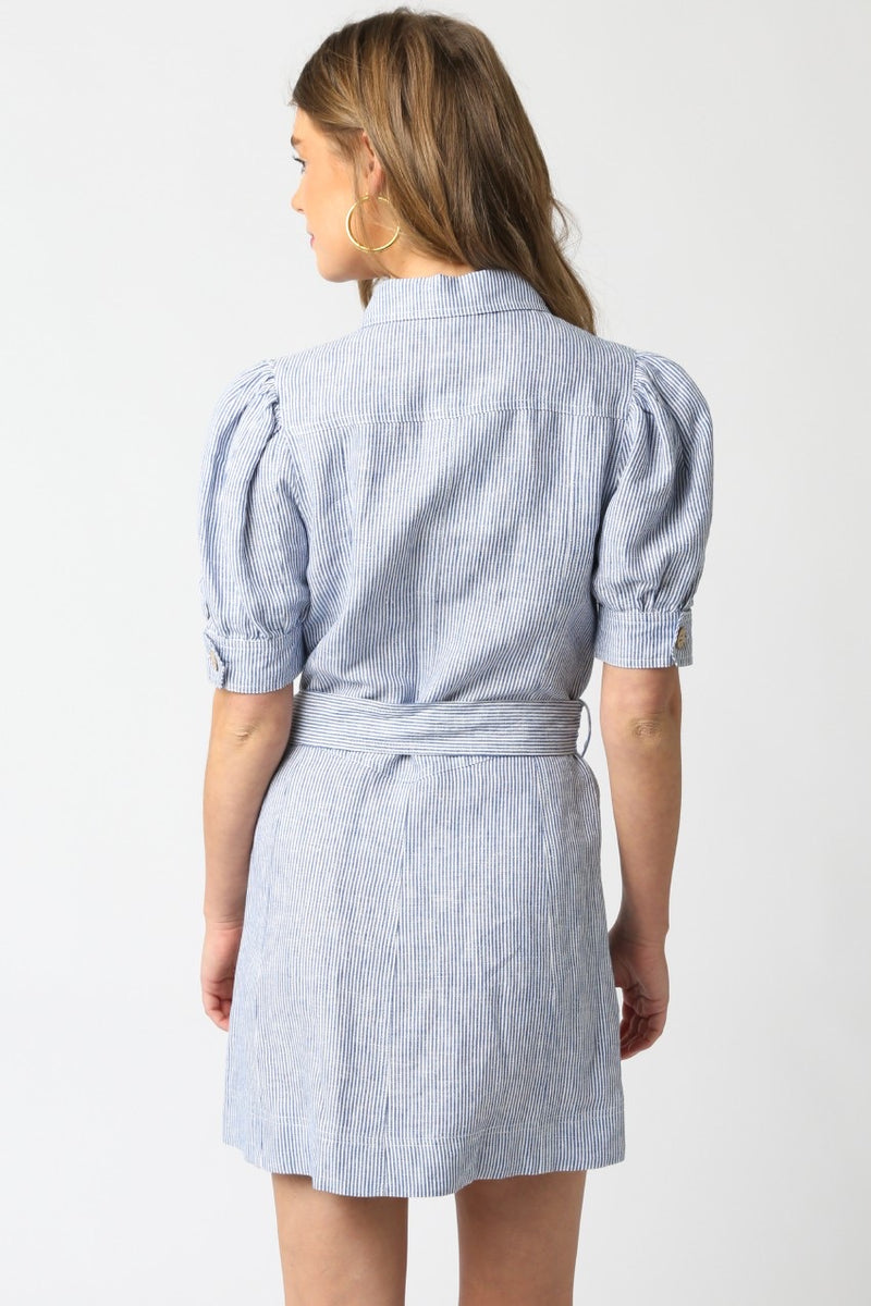 Stripe Linen Dress