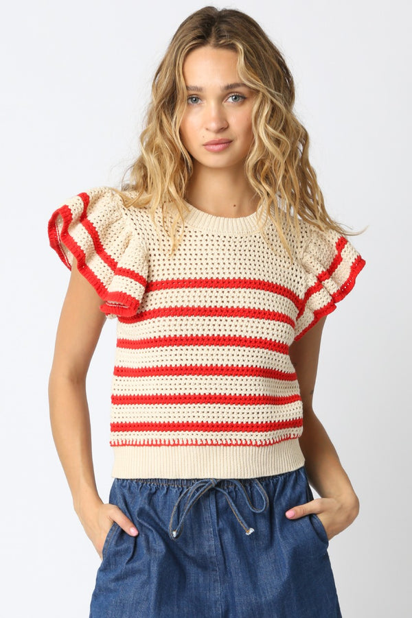 Abigail Stripe Sweater